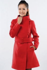 '.Пальто красное (размер XL) .'