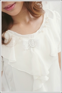 Блузка белая (размер XL)
