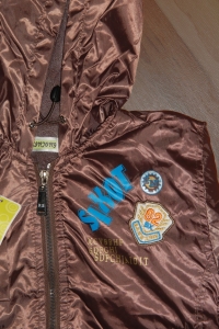 SG-2909L13#Куртка коричневая на флисе для мальчика, р-р L.